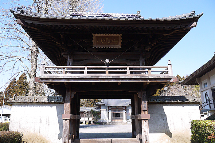 永秀寺とイチョウ